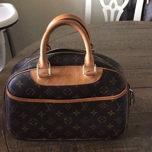 Authentic LV monogram trouville handbag